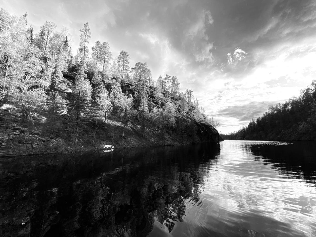 Porontima Lake House In Pure Rukatunturi Nature Exteriér fotografie