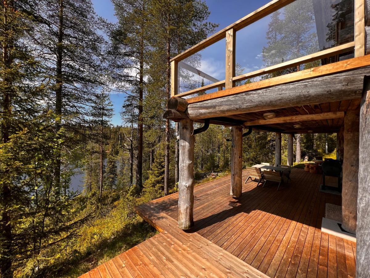 Porontima Lake House In Pure Rukatunturi Nature Exteriér fotografie